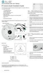 ALIBI ALI-IPV5060RP クイック・インストール・マニュアル