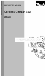 Makita BHS630 Kullanım Kılavuzu