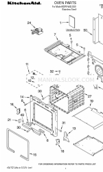 KitchenAid KDRP462LSS0 Elenco delle parti