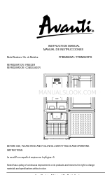 Avanti FFBM922PH Instrukcja obsługi