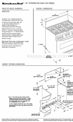 KitchenAid KDRP467K Scheda tecnica