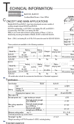 Makita BJS100 Informações técnicas