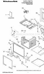 KitchenAid KDRP467KSS09 Daftar Bagian