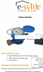 e-sylife Water Module Quick Installation Manual