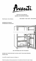 Avanti RA3136SST Gebrauchsanweisung