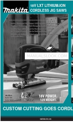 Makita BJV180Z Specificatieblad