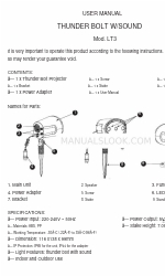 FRISA PRESEPI LT3 User Manual