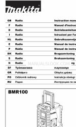 Makita BMR100 Manuel d'instruction