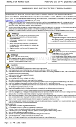 Gardco P20C Series Manuel d'instructions d'installation