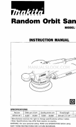 Makita BO6030 取扱説明書