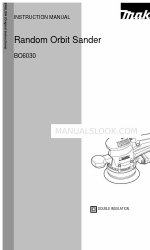 Makita BO6030 Руководство по эксплуатации