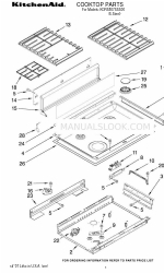 KitchenAid KDRS807SSS00 부품 목록