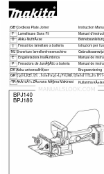 Makita BPJ140 Manuel d'instruction