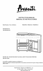 Avanti RM4550W-2 Gebrauchsanweisung