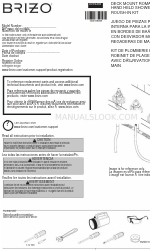 Brizo 109458 Manual de instruções de instalação