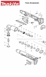 Makita BTL063 Ripartizione delle parti