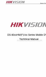 HIKVISION DS-80xxHM(F)I/xx Series Технічний посібник