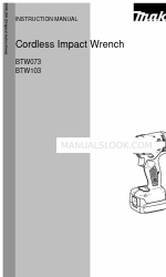 Makita BTW073Z Manuale di istruzioni