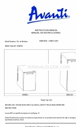 Avanti EWC1201 Buku Petunjuk