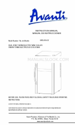 Avanti EWC1801DZ 取扱説明書