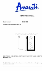 Avanti EWC18DZ Руководство по эксплуатации