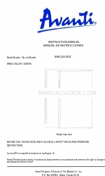 Avanti EWC2410DZ Руководство по эксплуатации