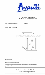 Avanti EWC28 Gebrauchsanweisung