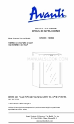 Avanti EWC60BS 사용 설명서