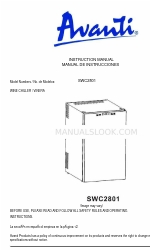 Avanti SWC2801 Instruction Manual