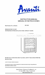 Avanti WC292D Manual de instruções