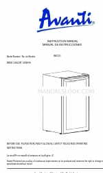 Avanti WC31 Gebruiksaanwijzing