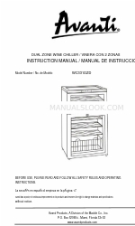 Avanti WC331DZD Manuale di istruzioni