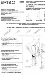 Brizo 65390LF-LHP マニュアル