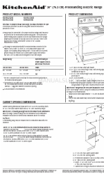 KitchenAid KERS202B Wymiary produktu