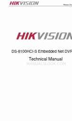 HIKVISION DS-8108HCI-S Teknik Kılavuz