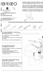 Brizo 68414 Series Краткое руководство по эксплуатации