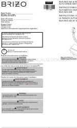 Brizo 8GA-ADD-208 Инструкции