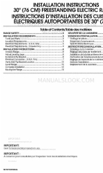 KitchenAid KERS205TWH3 Installation Instructions Manual