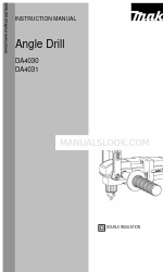 Makita DA4031 Manual de instrucciones