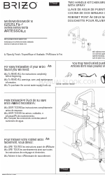 Brizo ARTESSO 62525LF Series Manual