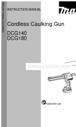 Makita DCG140 Instrukcja obsługi