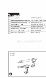 Makita DCG140 (Węgierski) Instrukcja obsługi Instrukcja obsługi