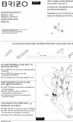 Brizo Baliza 65305LF-LHP-ECO Manuale