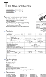 Makita DCO140 Informations techniques