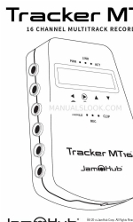 JamHub Tracker MT16 Manual del usuario