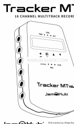 JamHub Tracker MT16 Manual del usuario