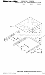 KitchenAid KESK901SBL06 Parts List