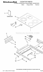 KitchenAid KESS907SBL05 Lista de piezas