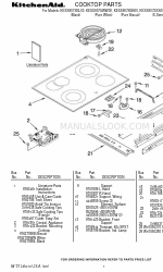 KitchenAid KESS907SSS00 Lista de peças