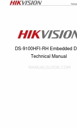 HIKVISION DS-9100HFI-RH Series Manual técnico